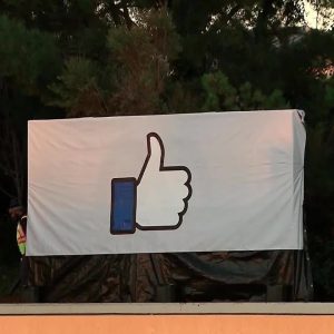 Facebook's Famous 'Like' Sign Covered Up Amid Name Change Report
