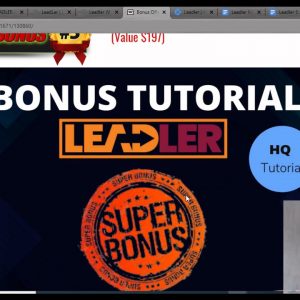 leadler review including member area , Don't get LEADLER without my super custom bonuses