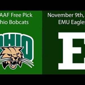 NCAAF Free Pick for November 9th, 2021 - Ohio @ EMU | Earle Sports Bets