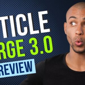 Article Forge 3 review - How To Write SEO Optimized Articles With Article Forge?